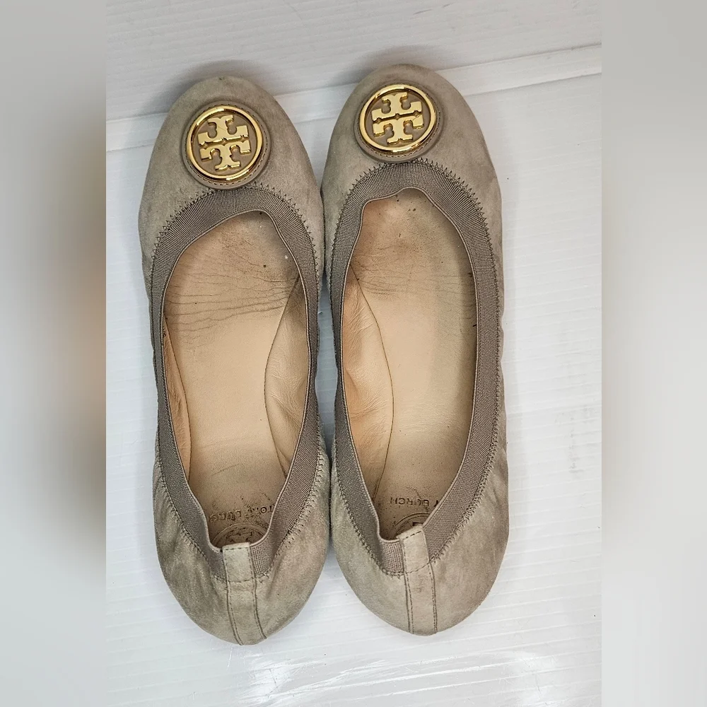 Tory Burch Caroline 2 Ballet Flats Size 10